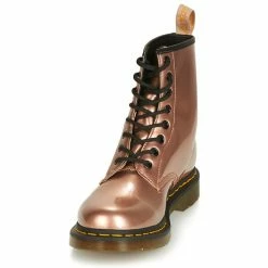 Dr. Martens 1460 VEGAN for Bottines / Boots Couleur Rose gold -Dr. Martens Soldes Magasin 11826300 500 C