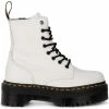 Dr. Martens Bottine amphibie modèle Jadon en cuir blanc avec semelle for Bottes Couleur Blanc