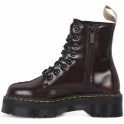Dr. Martens JADON II CHERRY RED VEGAN for Bottes Couleur Rouge -Dr. Martens Soldes Magasin 15608999 500 C