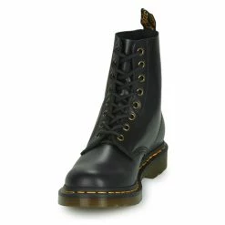 Dr. Martens 1460 WANAMA for Bottines / Boots Couleur Noir -Dr. Martens Soldes Magasin 16541098 500 C