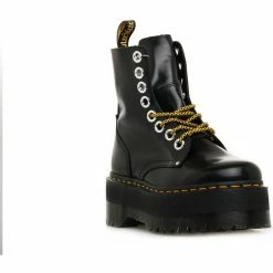Dr. Martens JADON MAX BLACK BUTTERO for Bottes Couleur Noir