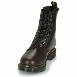 Dr. Martens 1460 SERENA for Bottines / Boots Couleur Bordeaux -Dr. Martens Soldes Magasin 17674510 500 C