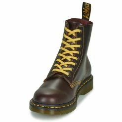 Dr. Martens 1460 PASCAL ATLAS for Bottines / Boots Couleur Bordeaux -Dr. Martens Soldes Magasin 17674524 500 C