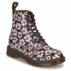 Dr. Martens 1460 PASCAL for Bottines / Boots Couleur Noir / Blanc / Rouge