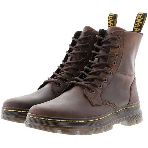 Dr. Martens COMBS LEATHER for Bottines / Boots Couleur Marron 2 Dr. Martens COMBS LEATHER for Bottines / Boots Couleur Marron – Image 2