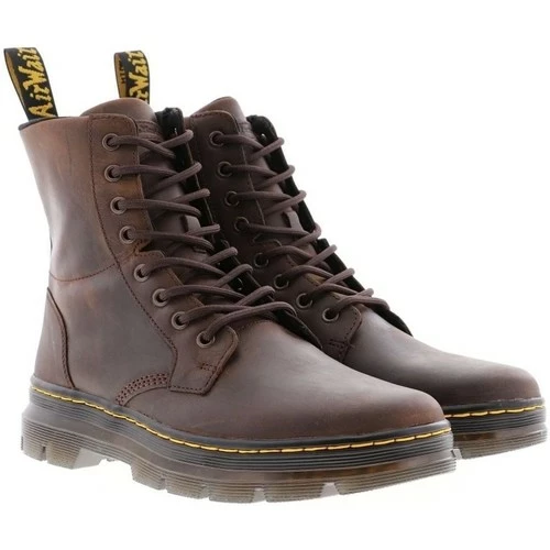 Dr. Martens COMBS LEATHER for Bottines / Boots Couleur Marron 3 Dr. Martens COMBS LEATHER for Bottines / Boots Couleur Marron – Image 3
