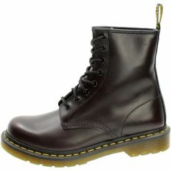 Dr. Martens 1460 RED VINTAGE for Bottes Couleur Rouge