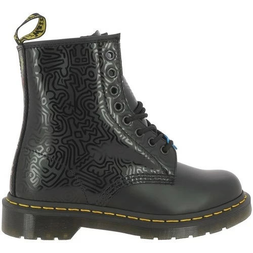 Dr. Martens 1460 KH FIG for Bottines / Boots Couleur Noir 2 Dr. Martens 1460 KH FIG for Bottines / Boots Couleur Noir – Image 2