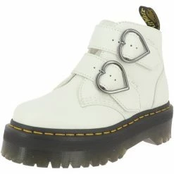 Dr. Martens DEVON HEART for Bottines / Boots Couleur Blanc