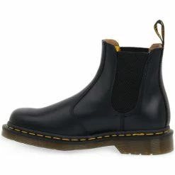 Dr. Martens 2976 SMOOTH BLACK for Bottes Couleur Noir -Dr. Martens Soldes Magasin 19587300 500 C