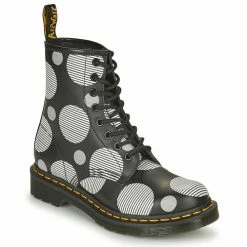 Dr. Martens 1460 for Bottines / Boots Couleur Blanc / Gris