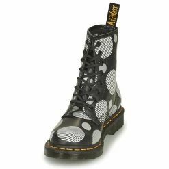 Dr. Martens 1460 for Bottines / Boots Couleur Blanc / Gris -Dr. Martens Soldes Magasin 19905476 500 C