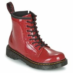 Dr. Martens 1460 J for Bottines / Boots Couleur Rouge