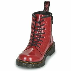 Dr. Martens 1460 J for Bottines / Boots Couleur Rouge -Dr. Martens Soldes Magasin 19905501 500 C