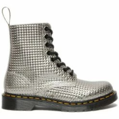 Dr. Martens Boots $SKU for Bottines / Boots Couleur Argent -Dr. Martens Soldes Magasin 19930169 500 C