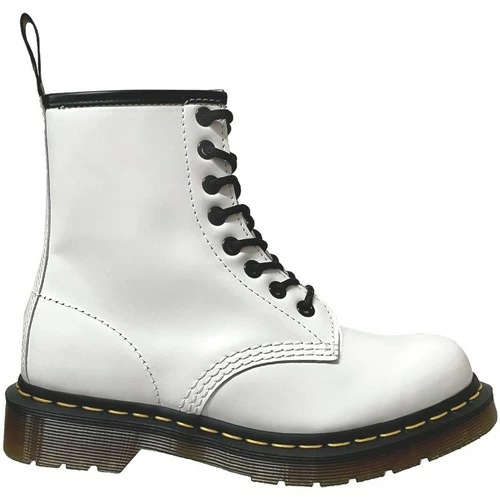 Dr. Martens 1460 smooth for Bottines / Boots Couleur Blanc cuir 2 Dr. Martens 1460 smooth for Bottines / Boots Couleur Blanc cuir – Image 2