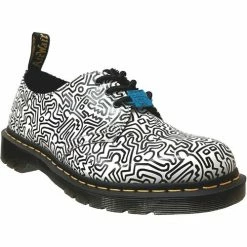 Dr. Martens 1461 kh for Derbies & Richelieu Couleur Noir/Blanc cuir