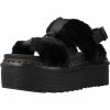 Dr. Martens FLUFFY HY for Sandales et Nu-pieds Couleur Noir