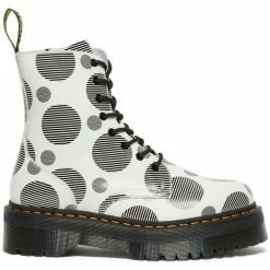 Dr. Martens JADON POLKA for Bottines / Boots Couleur Blanc