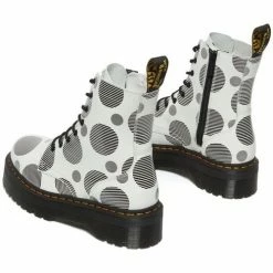 Dr. Martens JADON POLKA for Bottines / Boots Couleur Blanc -Dr. Martens Soldes Magasin 20881780 500 C