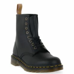 Dr. Martens 1460 VEGAN FELIX RUB BLK for Bottes Couleur Noir