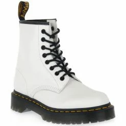 Dr. Martens 1460 BEX WHITE for Bottes Couleur Blanc
