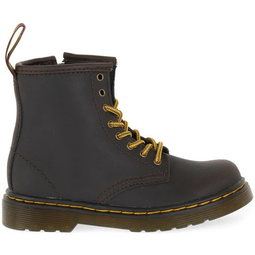 Dr. Martens 1460 Y DARK BROWN WILD LAMPER for Bottes Couleur Marron 2 Dr. Martens 1460 Y DARK BROWN WILD LAMPER for Bottes Couleur Marron – Image 2