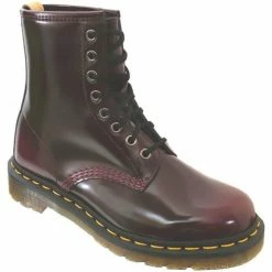 Dr. Martens Vegan 1460 for Bottines / Boots Couleur Bordeaux