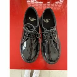 Dr. Martens Dr Martens 1461 Noires vernies for Derbies & Richelieu Couleur Noir
