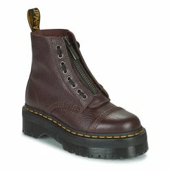 Dr. Martens SINCLAIR BURGUNDY MILLED NAPPA for Bottines / Boots Couleur Bordeaux