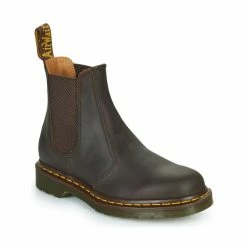Dr. Martens 2976 YS DARK BROWN CRAZY HORSE for Bottines / Boots Couleur Marron