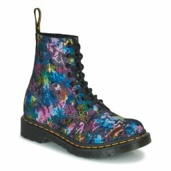 Dr. Martens 1460 PASCAL BLACK TUTTI FRUTTI for Bottines / Boots Couleur Noir / Multicolore