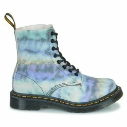 Dr. Martens 1460 PASCAL PURPLE SUMMER TYE AND DYE for Bottines / Boots Couleur Bleu -Dr. Martens Soldes Magasin 21189688 500 B