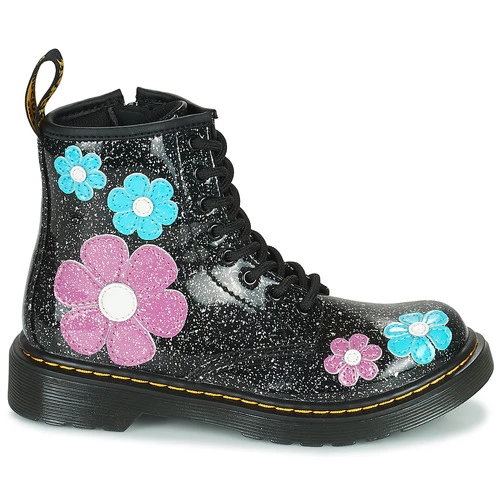 Dr. Martens 1460 J BLACK MULTI COSMIC GLITTER for Bottines / Boots Couleur Noir / Multicolore 2 Dr. Martens 1460 J BLACK MULTI COSMIC GLITTER for Bottines / Boots Couleur Noir / Multicolore – Image 2