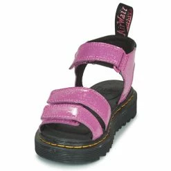 Dr. Martens KLAIRE J DARK PINK COSMIC GLITTER for Sandales et Nu-pieds Couleur Rose -Dr. Martens Soldes Magasin 21189692 500 C