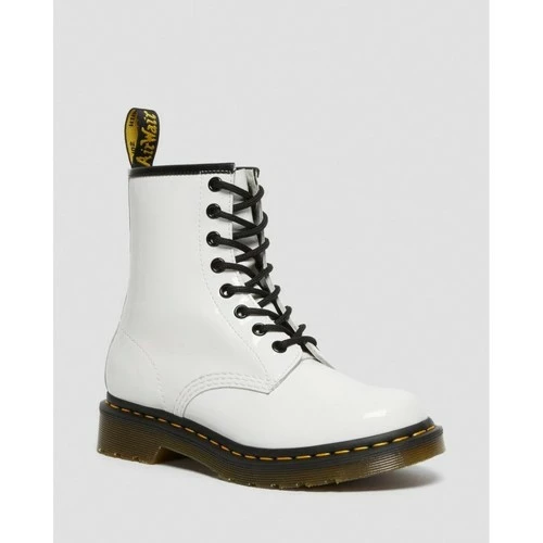 Dr. Martens 11821104 - 1460 W PATENT LAMPER-WHITE for Bottes Couleur Blanc 1 Dr. Martens 11821104 - 1460 W PATENT LAMPER-WHITE for Bottes Couleur Blanc