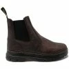 Dr. Martens Bottes Chelsea 2976 Tract for Bottes Couleur Marron