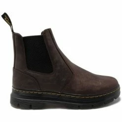 Dr. Martens Bottes Chelsea 2976 Tract for Bottes Couleur Marron