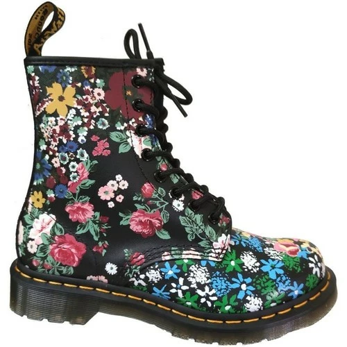 Dr. Martens 1460 pascal floral for Bottines / Boots Couleur Noir Multicouleur 2 Dr. Martens 1460 pascal floral for Bottines / Boots Couleur Noir Multicouleur – Image 2