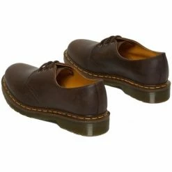 Dr. Martens 1461 Crazy Horse - Dark Brown for Derbies & Richelieu Couleur Marron -Dr. Martens Soldes Magasin 21730316 500 C