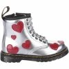 Dr. Martens Bottines fille - - Gris argent - 24 for Bottines / Boots Couleur GRIS
