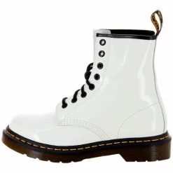 Dr. Martens Dr. Martens Patent$SKU for Bottes Couleur Blanc