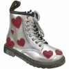 Dr. Martens 1460 t for Bottines / Boots Couleur Argent