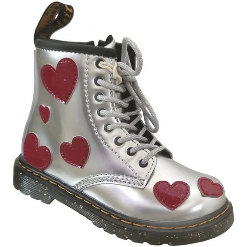 Dr. Martens 1460 t for Bottines / Boots Couleur Argent 1 Dr. Martens 1460 t for Bottines / Boots Couleur Argent