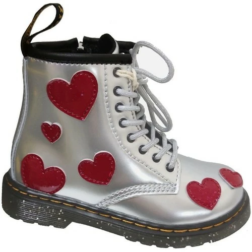 Dr. Martens 1460 t for Bottines / Boots Couleur Argent 2 Dr. Martens 1460 t for Bottines / Boots Couleur Argent – Image 2