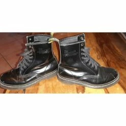 Dr. Martens Doc Martens vernis for Bottines / Boots Couleur Noir