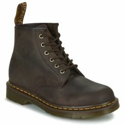 Dr. Martens 101 CRAZY HORSE for Bottines / Boots Couleur Marron