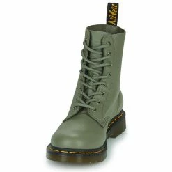 Dr. Martens 1460 PASCAL VIRGINIA for Bottines / Boots Couleur Kaki -Dr. Martens Soldes Magasin 22554982 500 C