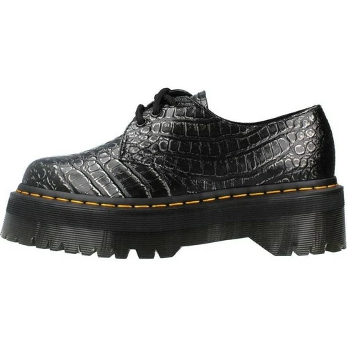 Dr. Martens 1461 QUAD CROC GUNMETAL for Derbies & Richelieu Couleur Noir 2 Dr. Martens 1461 QUAD CROC GUNMETAL for Derbies & Richelieu Couleur Noir – Image 2