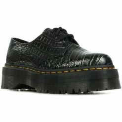Dr. Martens 1461 Quad Croc for Derbies & Richelieu Couleur gris